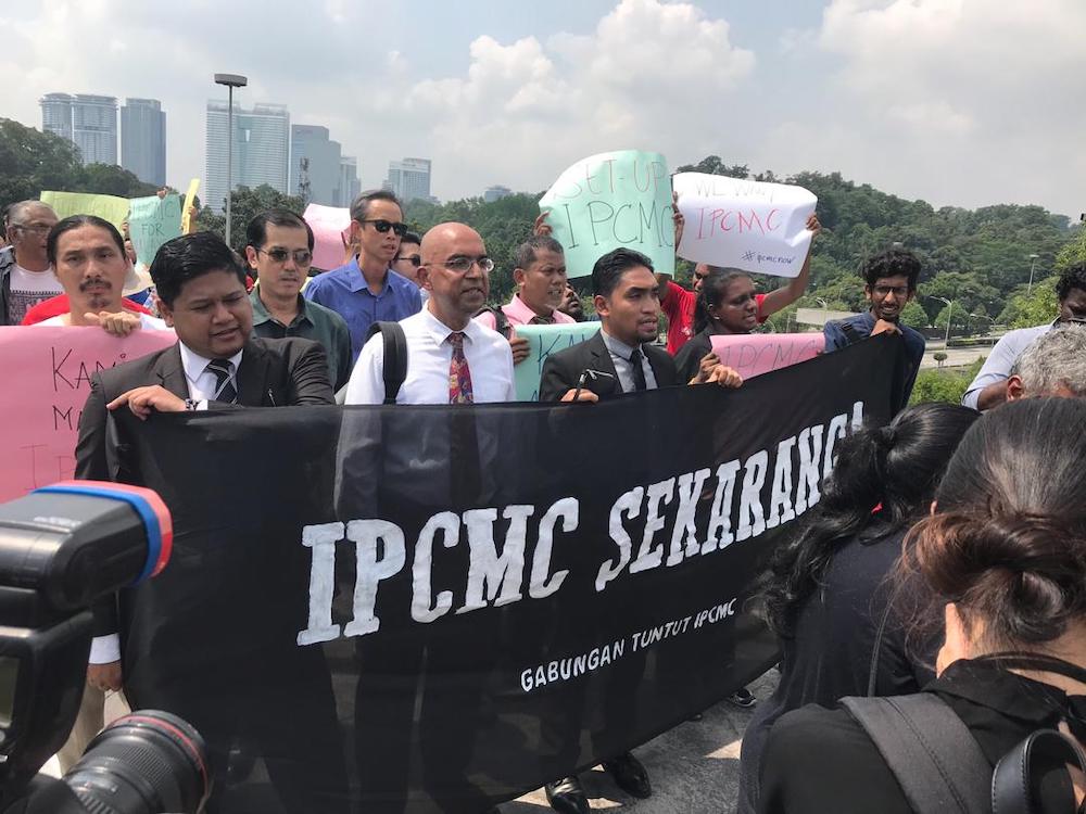 NGOs march to Parliament demanding immediate set up of IPCMC