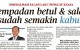 Sempadan betul & salah sudah semakin kabur